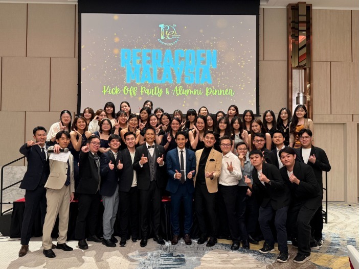 Reeracoen Malaysia 团队在10周年 Kick-Off Party 及 Alumni Dinner 上的大合照