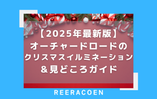 2025年オーチャードロードのクリスマス・イルミネーション&見どころガイド