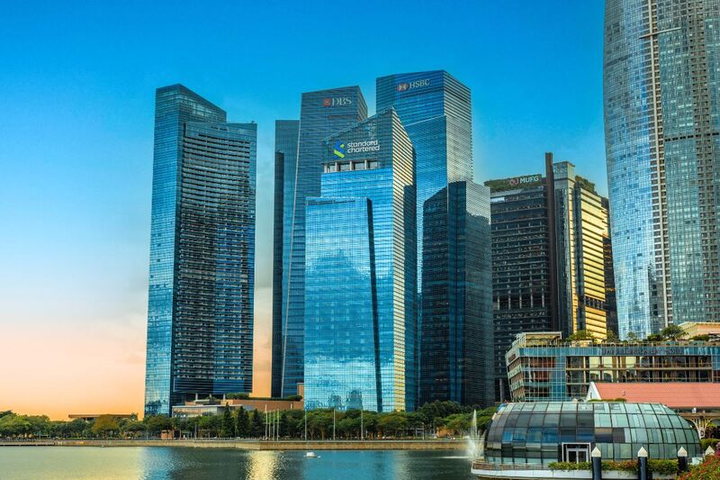 Singapore financial district representing regional banking and fund finance opportunities in 2026.