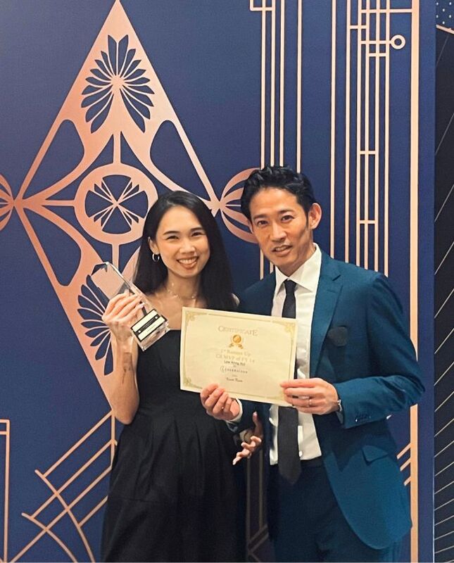 Lizz with Reeracoen's Group CEO