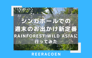 シンガポールでの週末のお出かけ新定番　Rainforest Wild Asiaに行ってみた