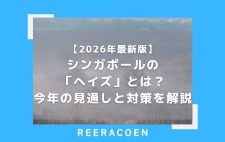 【2026年最新版】シンガポールの「ヘイズ」とは?今年の見通しと対策を解説