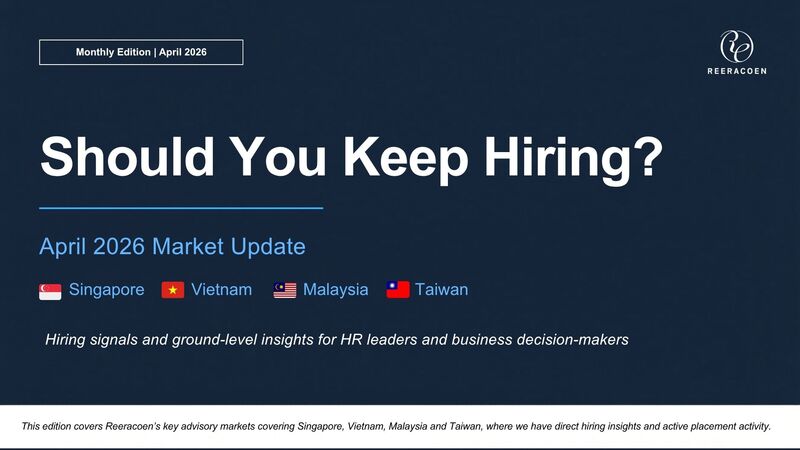 REERACOEN HIRING PULSE: April 2026 Market Update